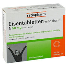 ratiopharm comprimé de fer