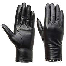 Acdyion gants en cuir pour femmes