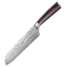 UniqueFire couteau santoku
