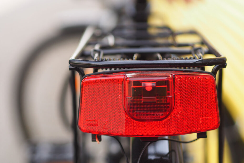 Feu arrière de vélo