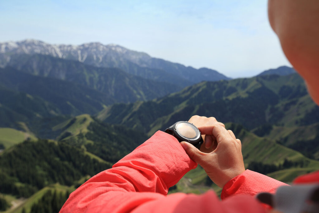 Réglage d'une montre cardiofréquencemètre